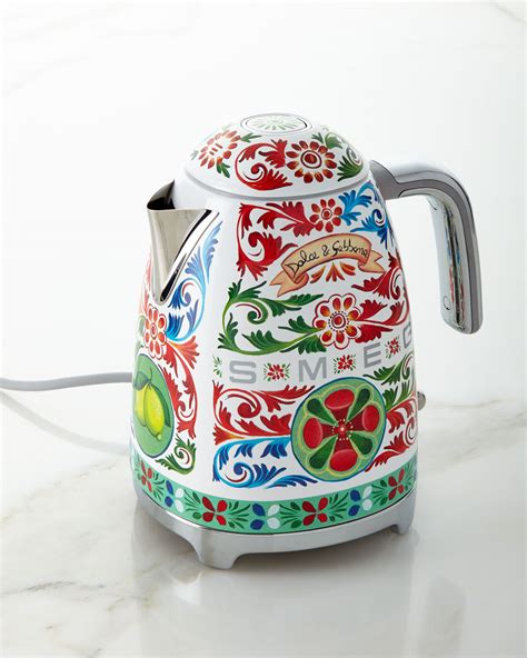 smeg dolce gabbana tea kettle|SMEG dolce and gabbana toaster.